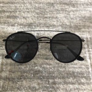 Round double bridge Ray ban sunglasses